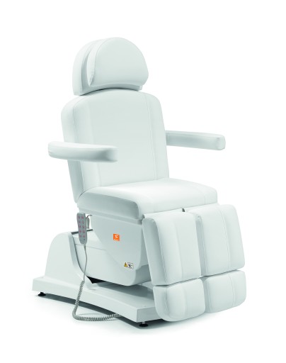 Sedia per la cura dei piedi Queen Foot VII Comfort elettrica a 5 motori con funzione di riscaldamento e massaggio opzionale